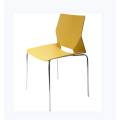 Современное дешевое цена полипропиленовое сиденье пластиковый стул со стальной рамой